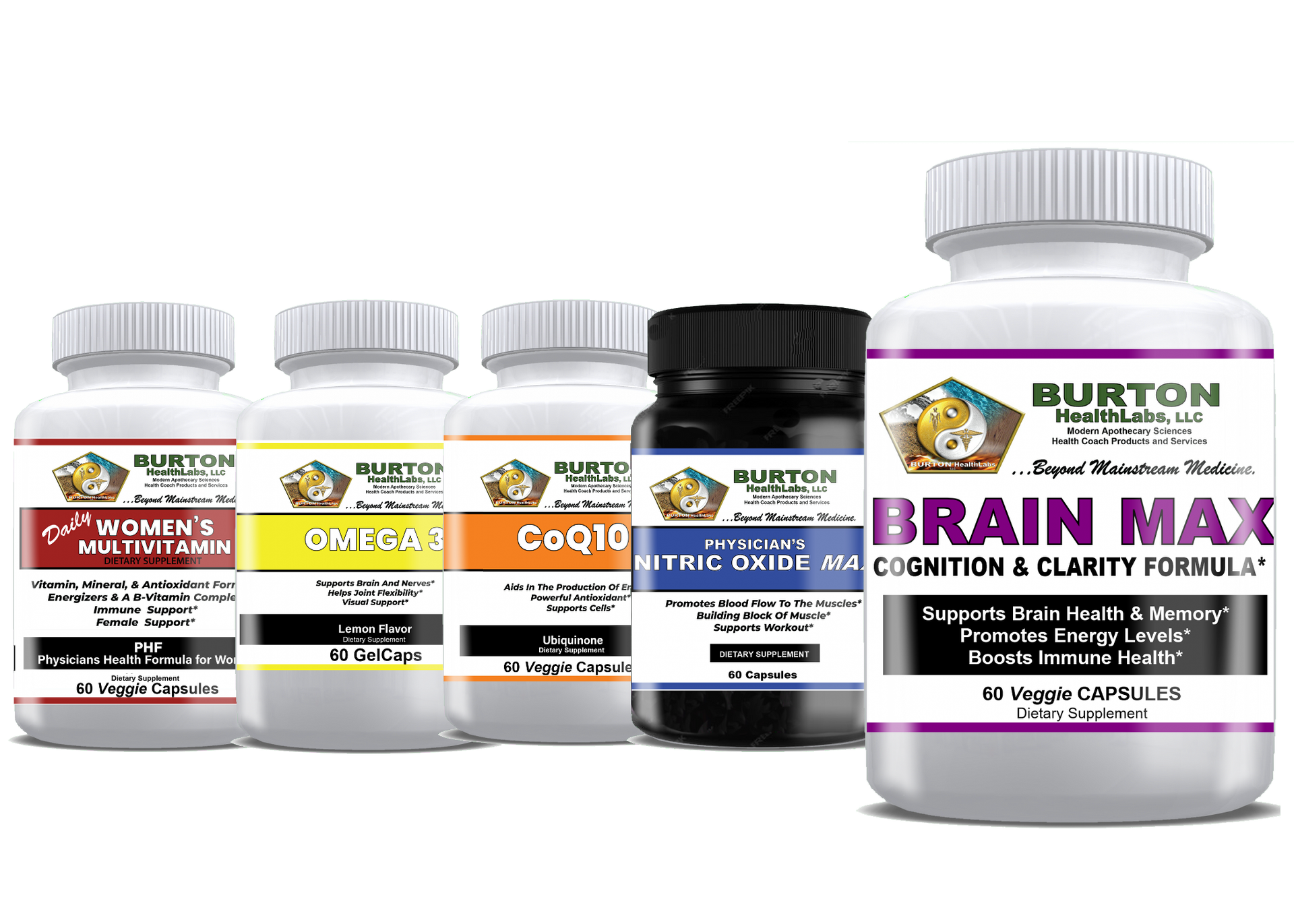 Women's Cognition/Brain Support Bundle – BURTON HealthLabs, LLC